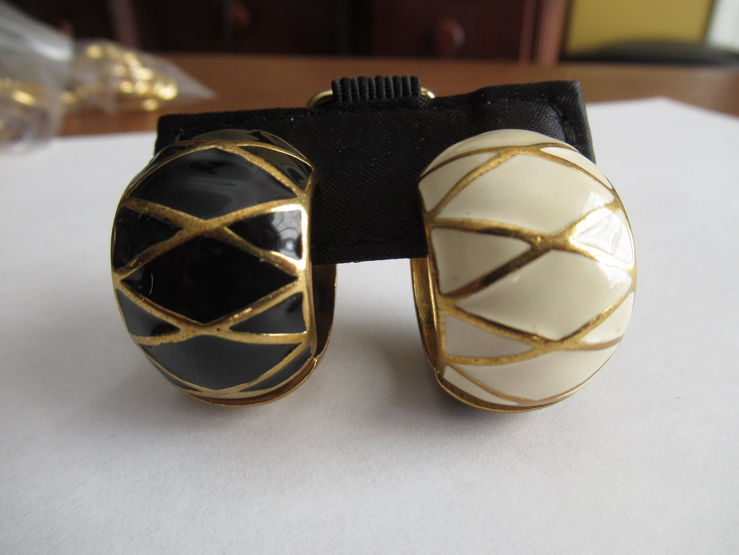 Joan Rivers Gold Tone Earrings