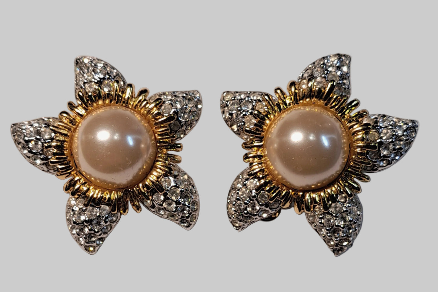 Joan Rivers Vintage Designer Star Earrings