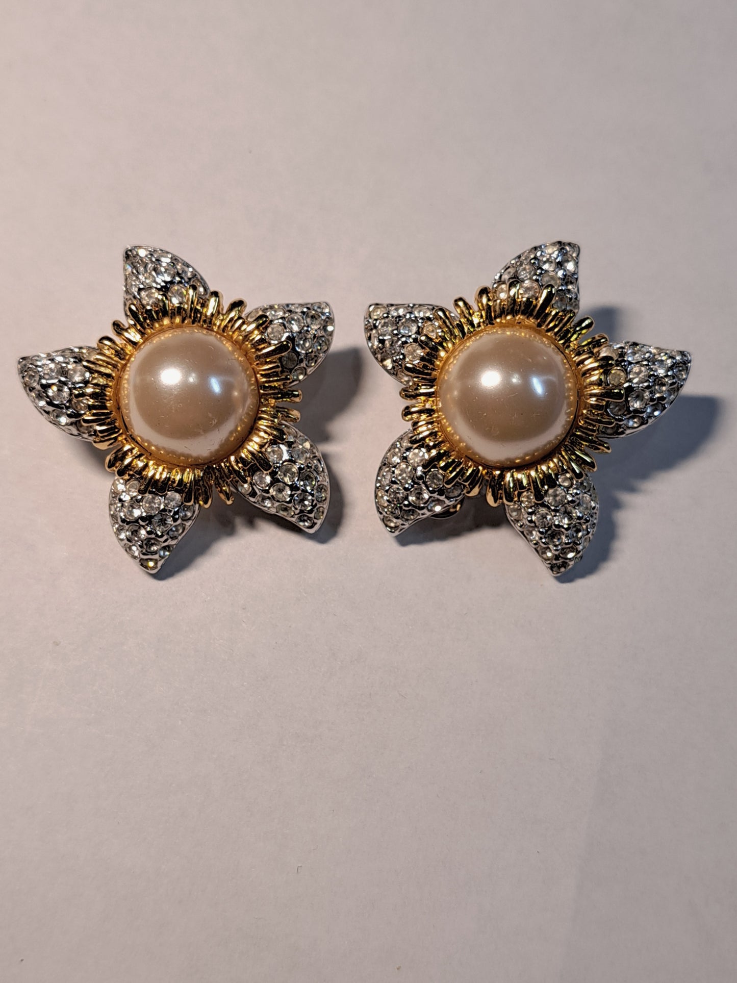 Joan Rivers Vintage Designer Star Earrings