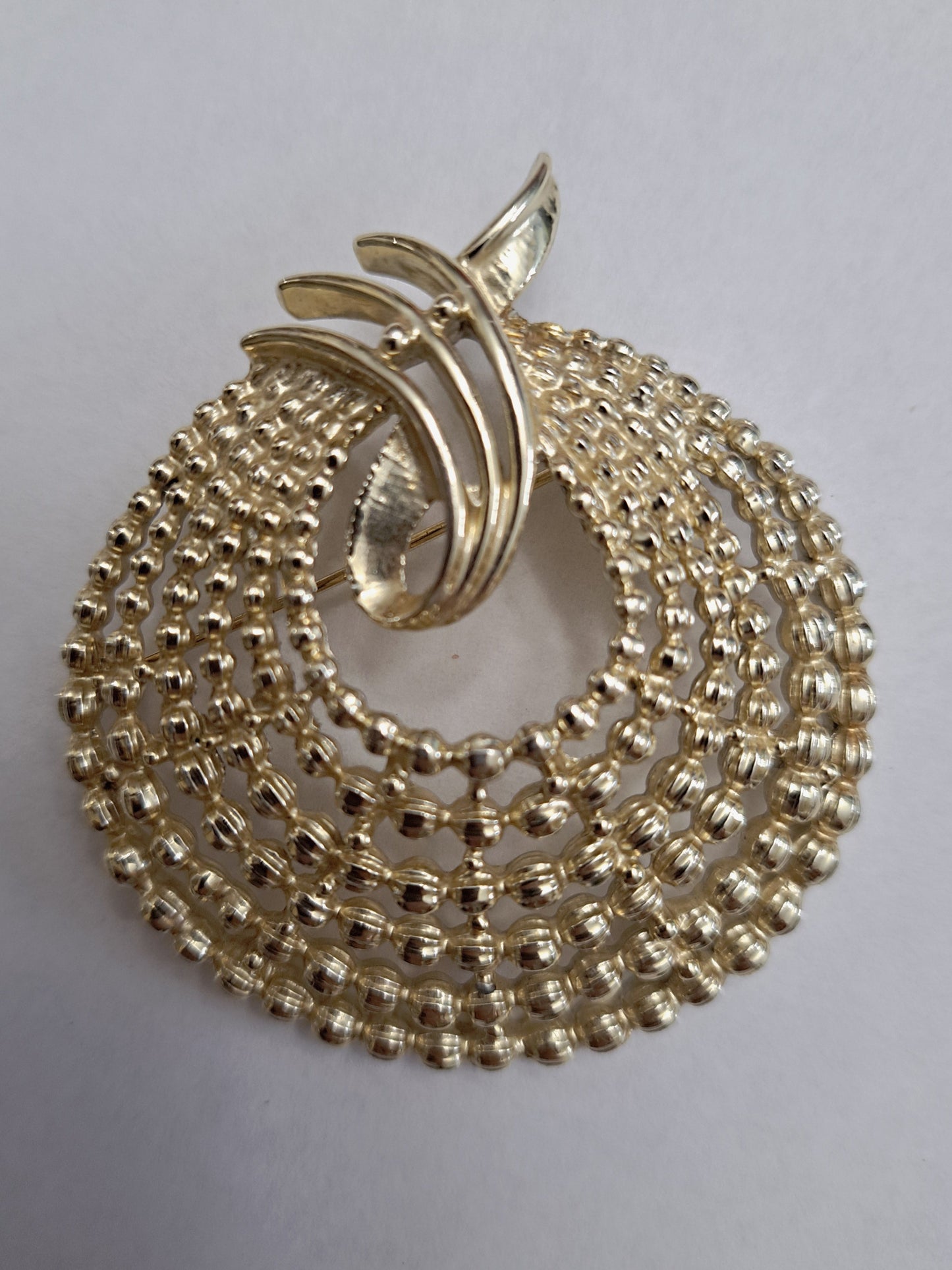 Emmons Gold Tone Brooch