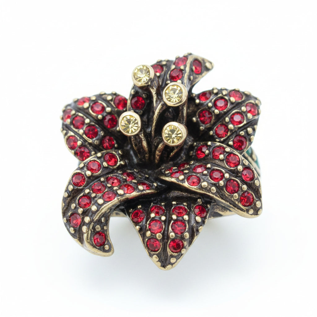 Heidi Daus Amaryllis Cocktail Ring